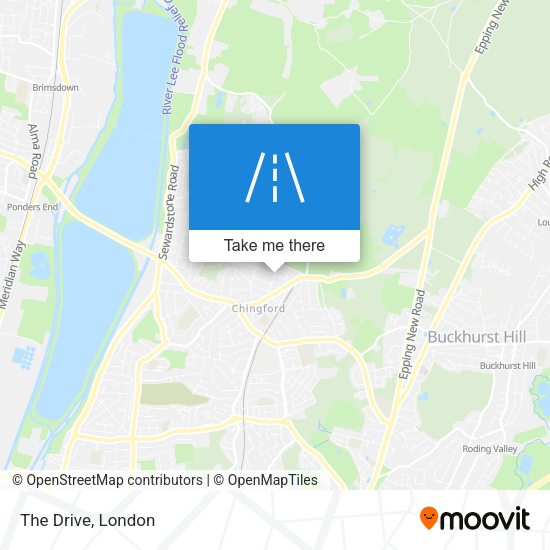 The Drive map