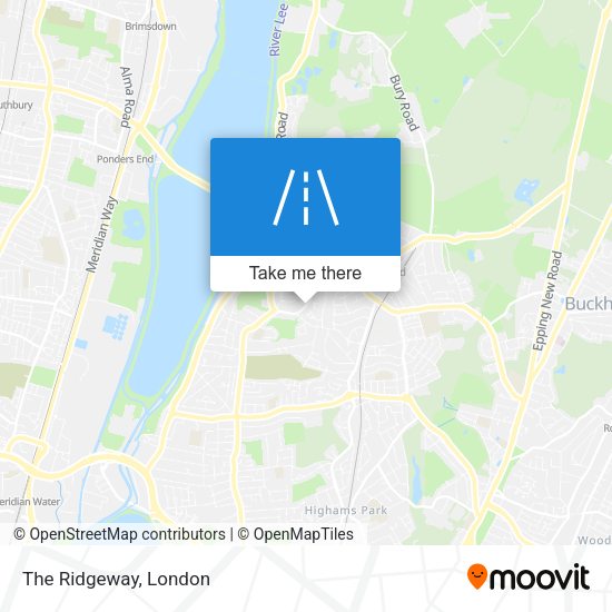 The Ridgeway map
