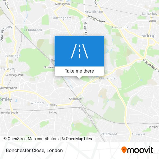 Bonchester Close map