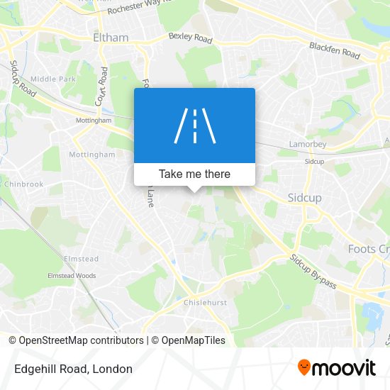 Edgehill Road map