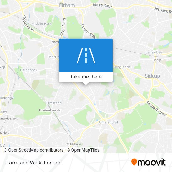 Farmland Walk map