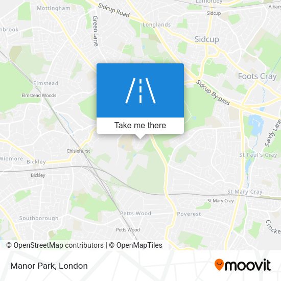 Manor Park map