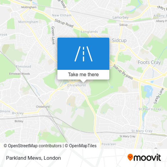 Parkland Mews map