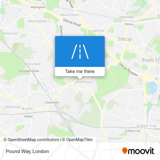 Pound Way map