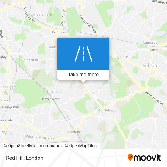 Red Hill map