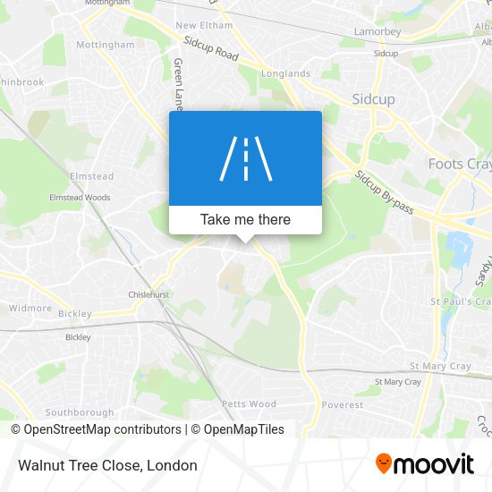 Walnut Tree Close map