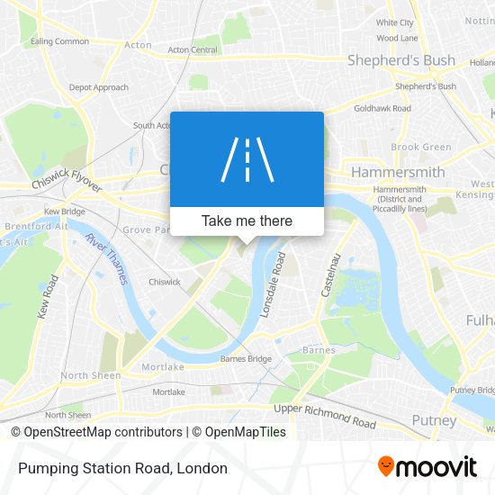 Pumping Station Road map