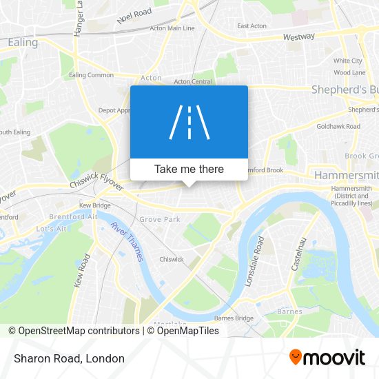 Sharon Road map
