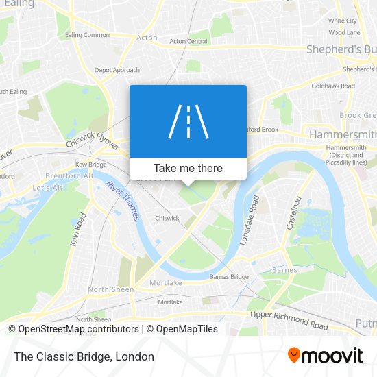 The Classic Bridge map