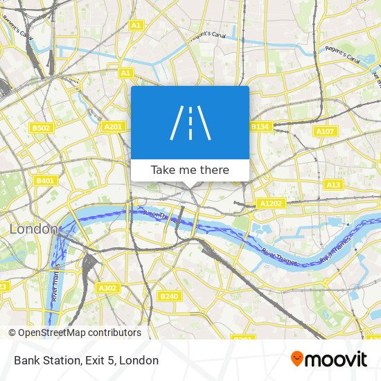 Bank Station Exit Map How To Get To Bank Station, Exit 5 In City Of London By Bus, Tube, Train Or  Dlr?