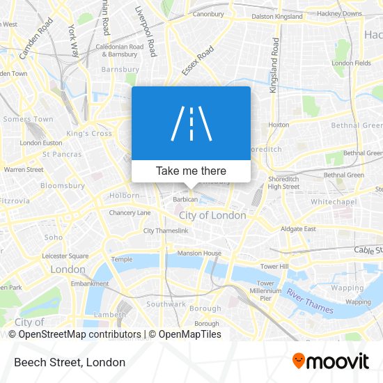 Beech Street map