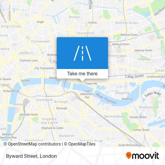 Byward Street map
