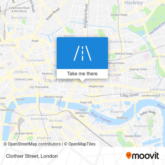 Clothier Street map