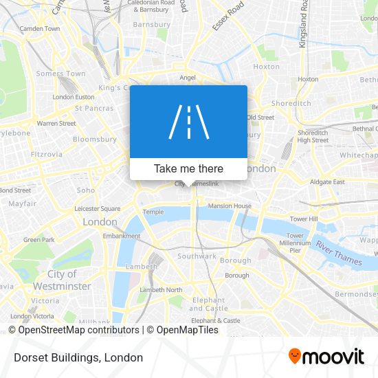 Dorset Buildings map