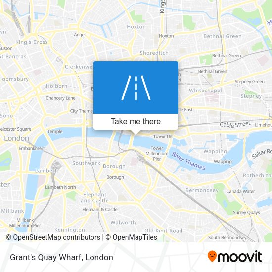 Grant's Quay Wharf map