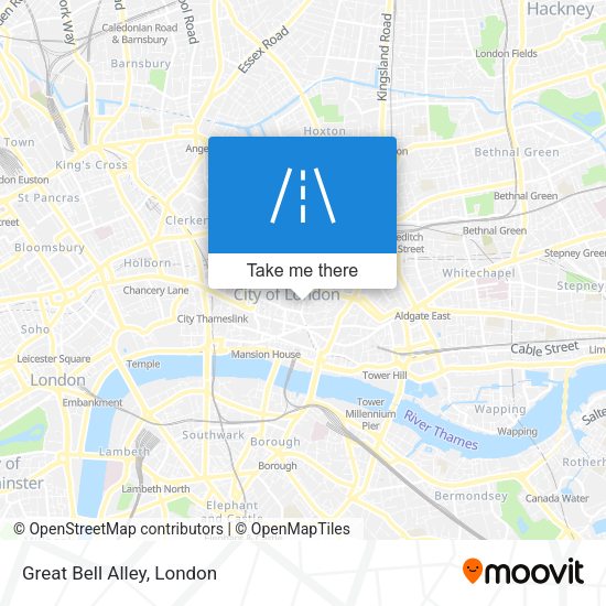 Great Bell Alley map