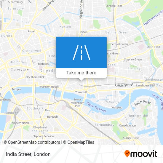 India Street map