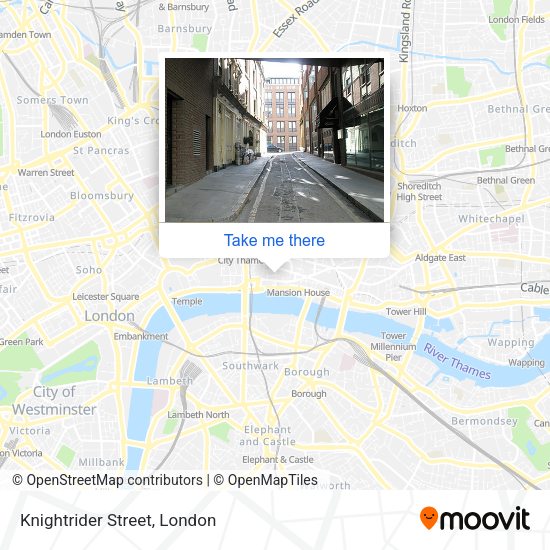 Knightrider Street map