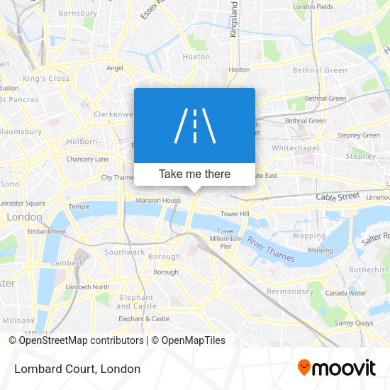 Lombard Court map