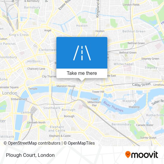 Plough Court map