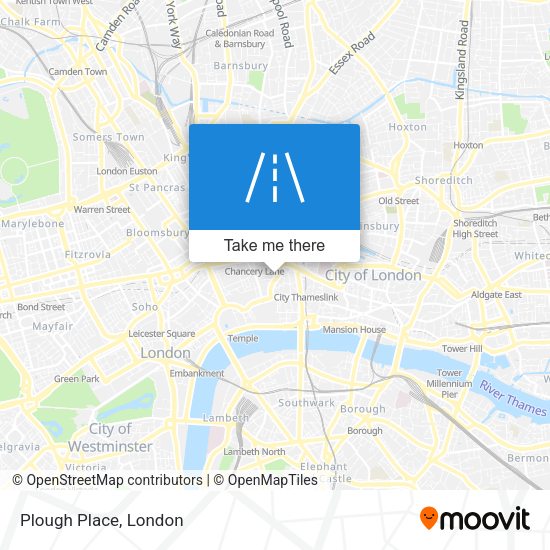 Plough Place map