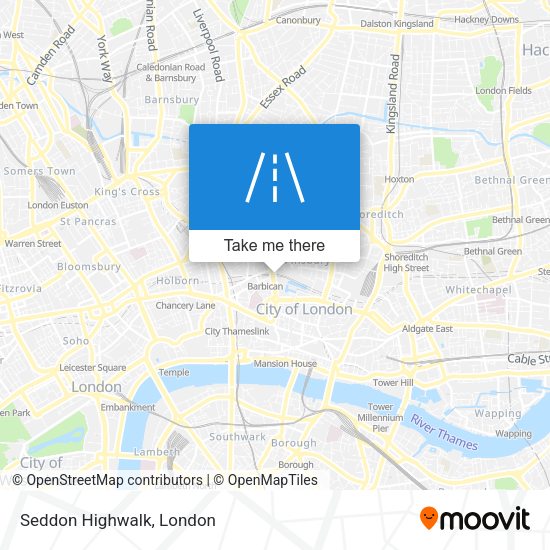 Seddon Highwalk map