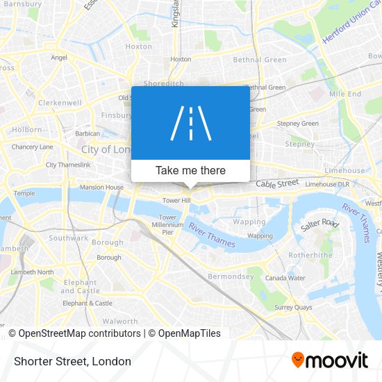 Shorter Street map