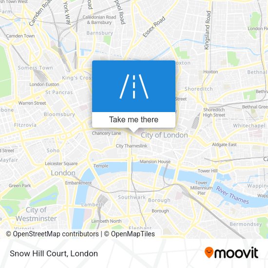 Snow Hill Court map