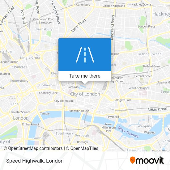 Speed Highwalk map