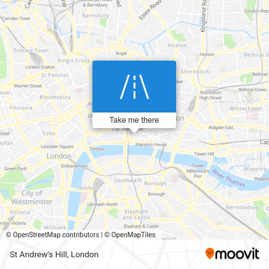 St Andrew's Hill map