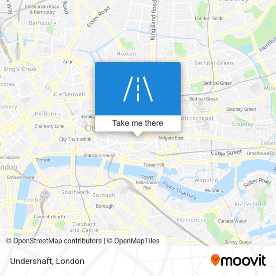 Undershaft map
