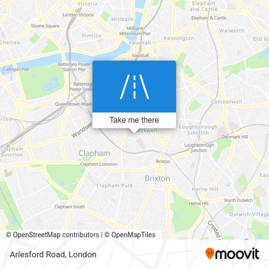 Arlesford Road map