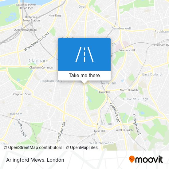 Arlingford Mews map