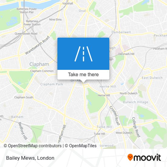 Bailey Mews map