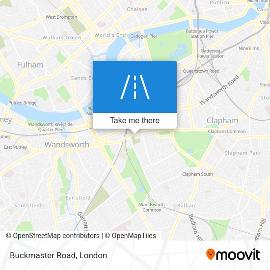Buckmaster Road map