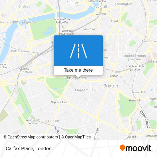 Carfax Place map