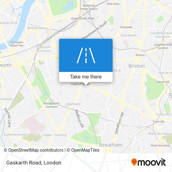 Gaskarth Road map