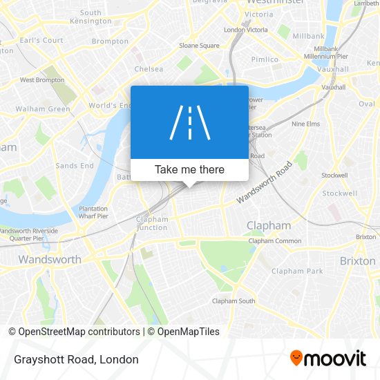 Grayshott Road map