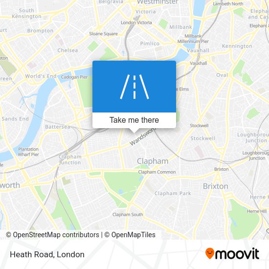 Heath Road map