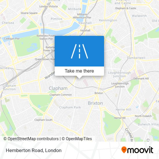 Hemberton Road map