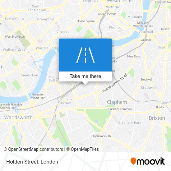Holden Street map