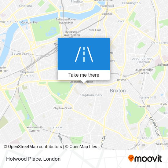Holwood Place map