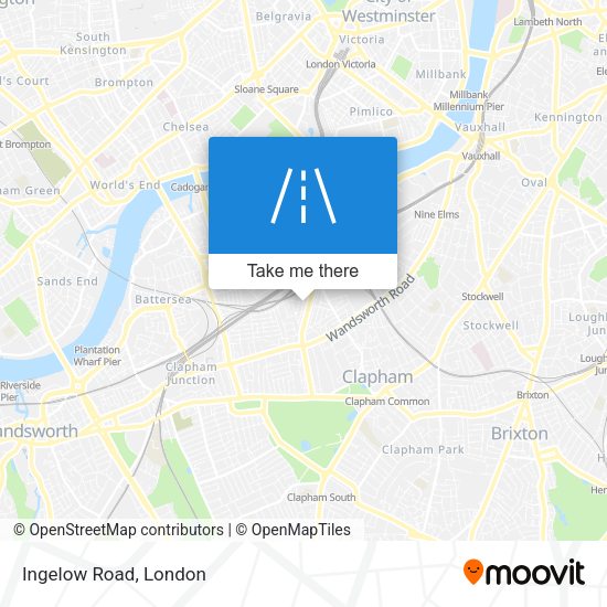 Ingelow Road map