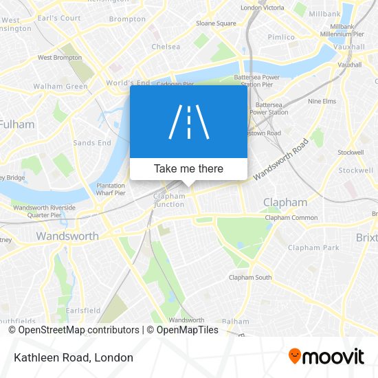Kathleen Road map