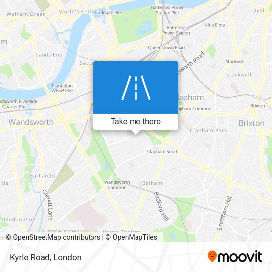Kyrle Road map