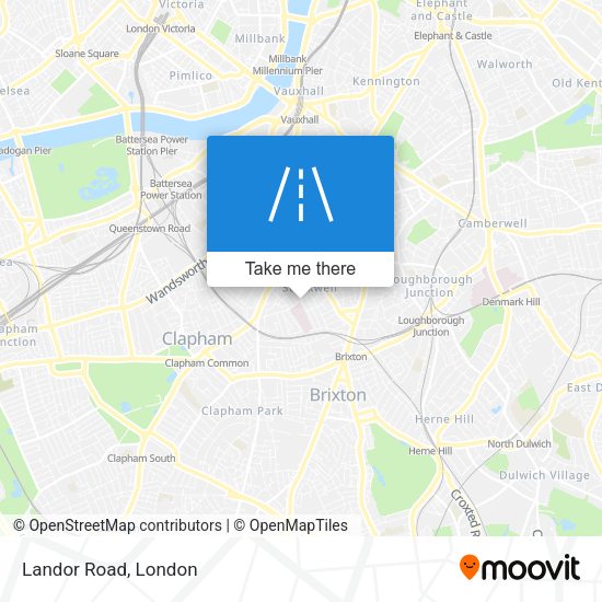 Landor Road map