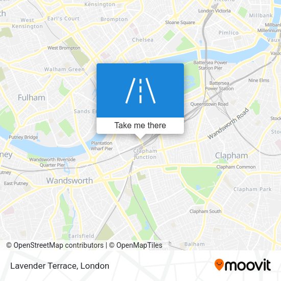 Lavender Terrace map