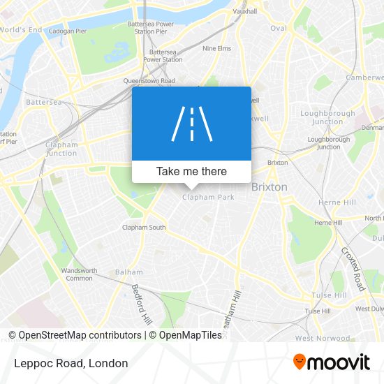 Leppoc Road map
