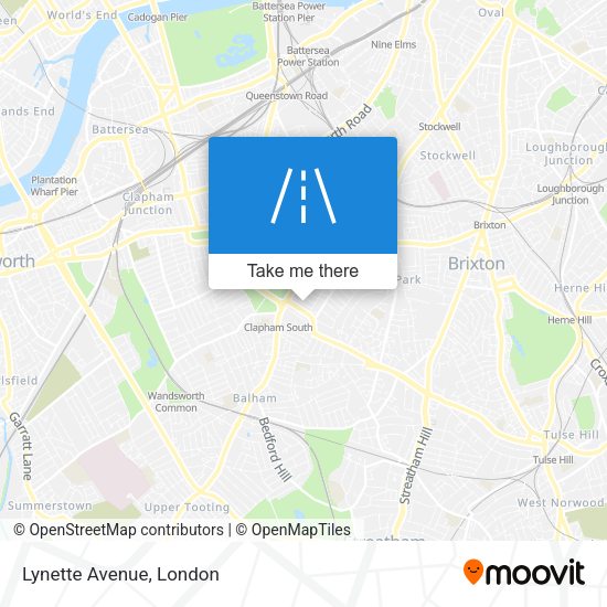 Lynette Avenue map