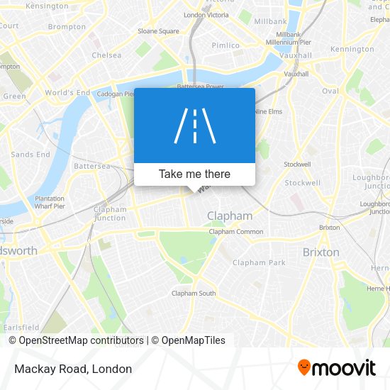 Mackay Road map